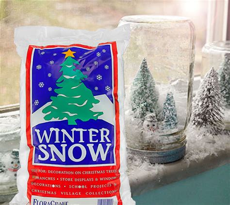 large bags of fake snow|18 snowflake and artificial snow.